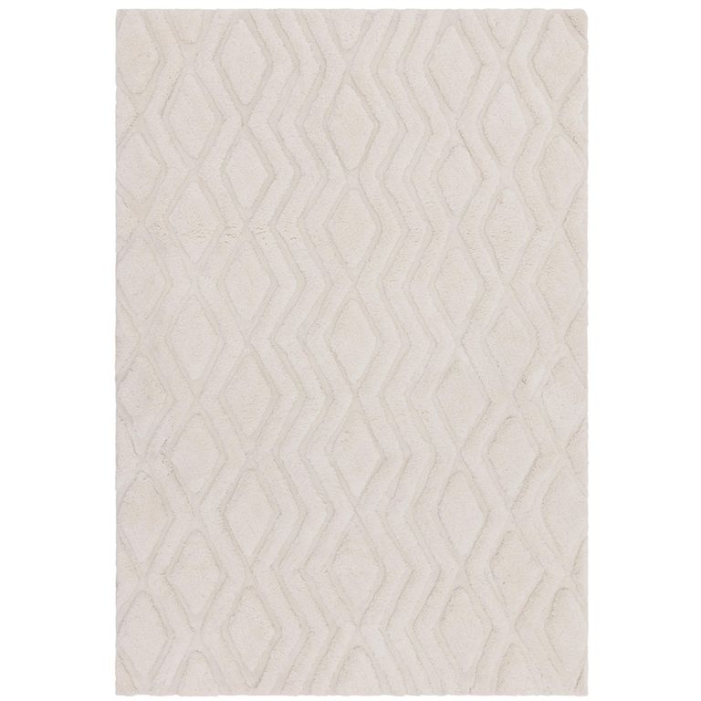Cosy Textures Harrison Rug - Off White - Sizes Available