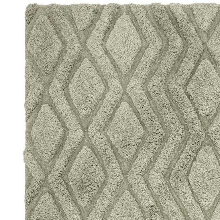 Cosy Textures Harrison Rug - Sage - Sizes Available