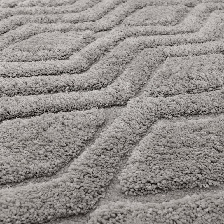 Cosy Textures Harrison Rug - Silver - Sizes Available