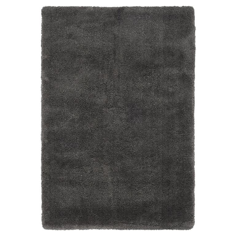Cosy Textures Lulu Soft Touch Rug - Charcoal - Sizes Available