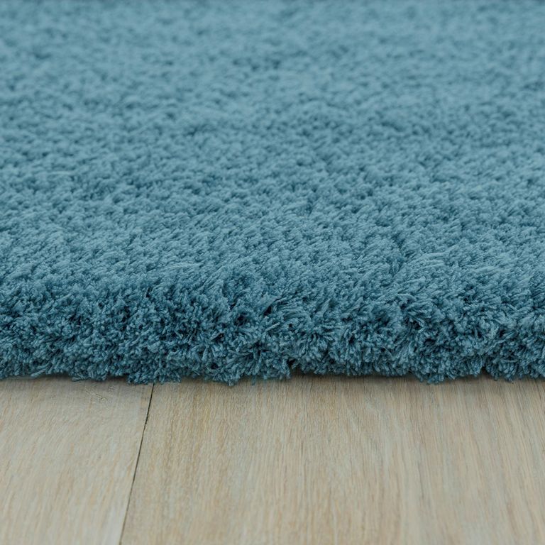 Cosy Textures Lulu Soft Touch Rug - Duck Egg - Sizes Available