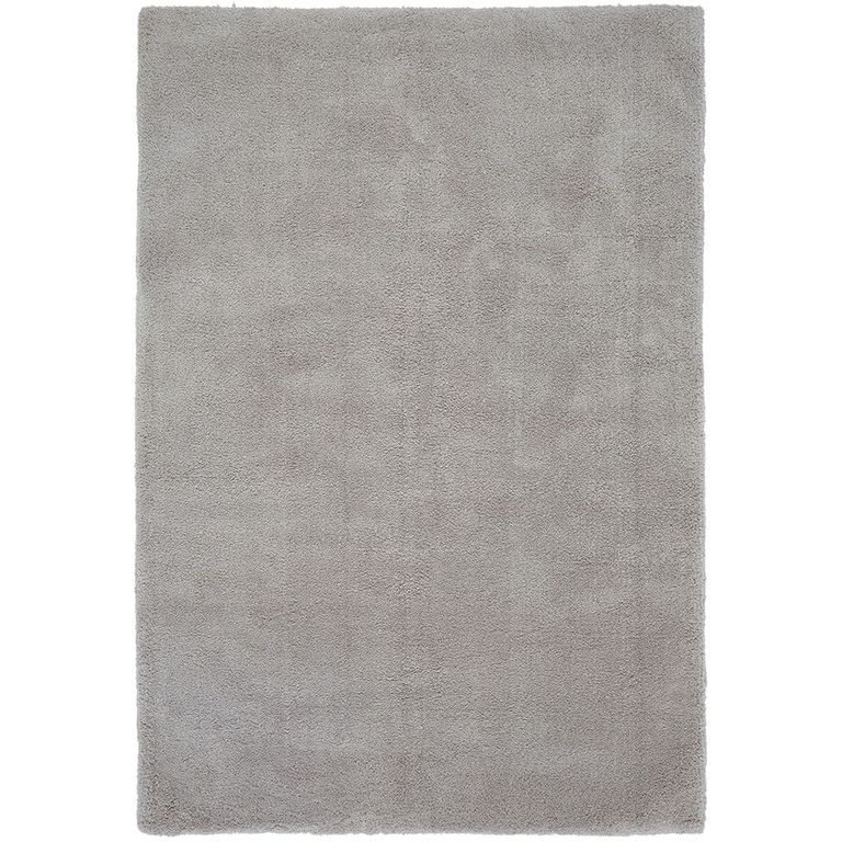 Cosy Textures Lulu Soft Touch Rug - Silver - Sizes Available