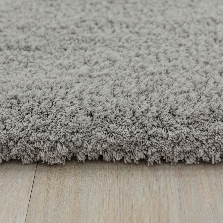 Cosy Textures Lulu Soft Touch Rug - Silver - Sizes Available