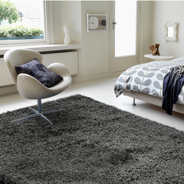 Cosy Textures Payton Rug - Charcoal - Sizes Available