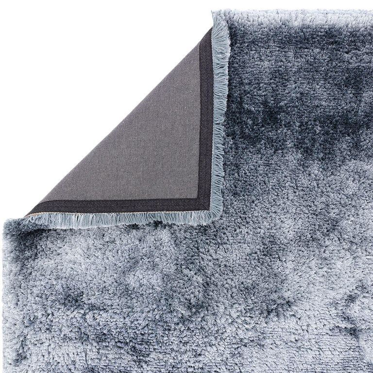 Cosy Textures Plush Rug - Airforce Blue - Sizes Available