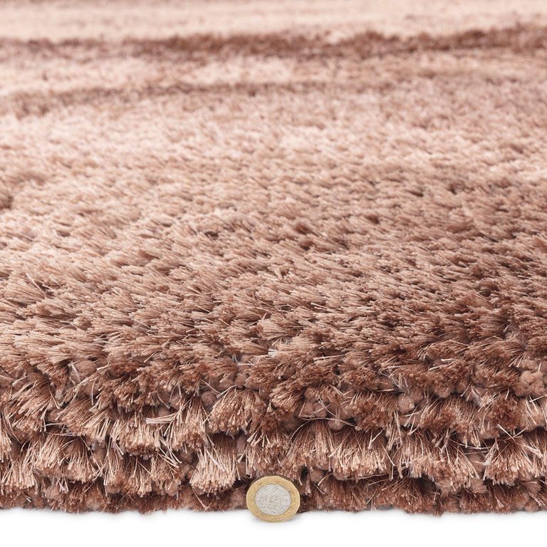 Cosy Textures Plush Rug - Blush - Sizes Available