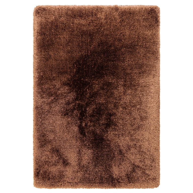 Cosy Textures Plush Rug - Copper - Sizes Available