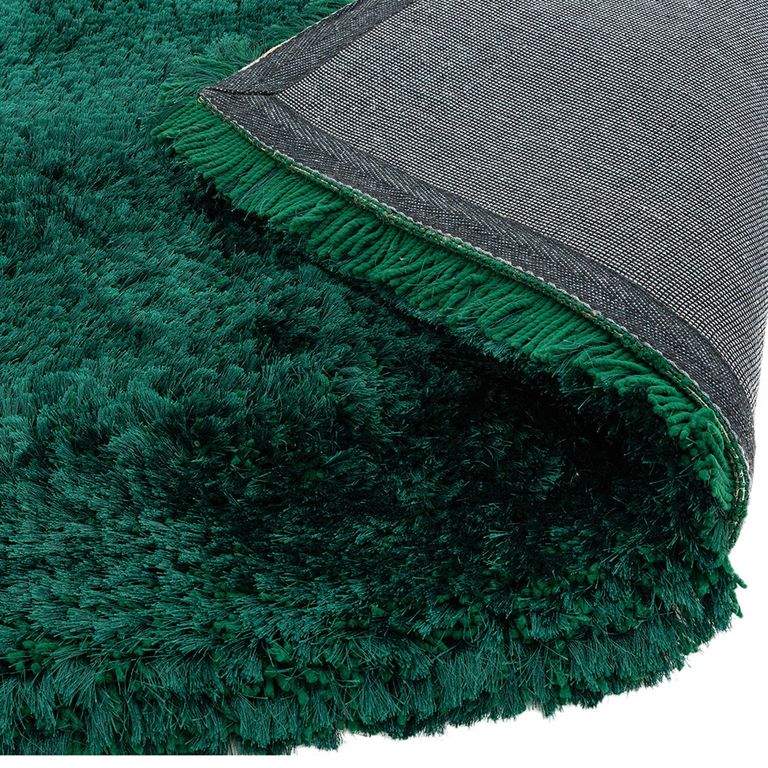 Cosy Textures Plush Rug - Emerald - Sizes Available