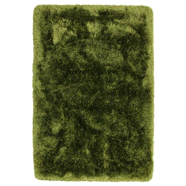 Cosy Textures Plush Rug - Green - Sizes Available