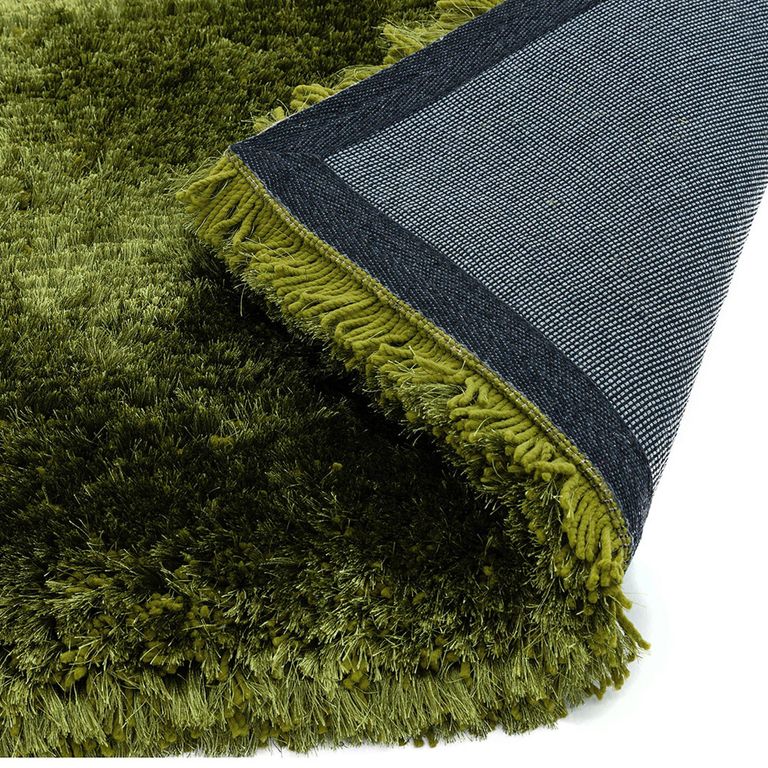 Cosy Textures Plush Rug - Green - Sizes Available