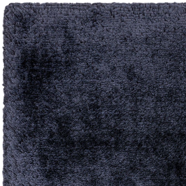 Cosy Textures Plush Rug - Navy - Sizes Available