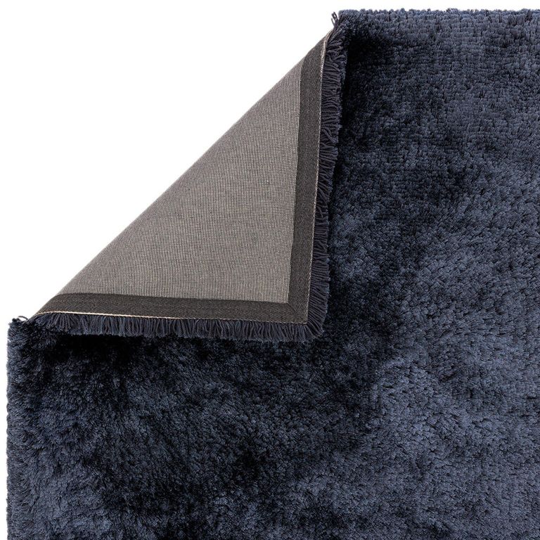 Cosy Textures Plush Rug - Navy - Sizes Available