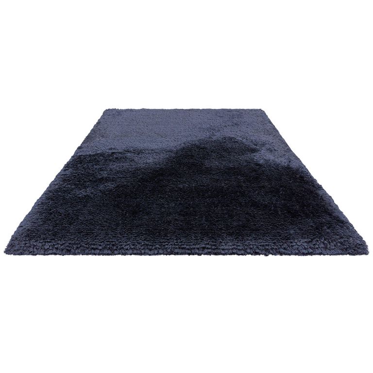 Cosy Textures Plush Rug - Navy - Sizes Available