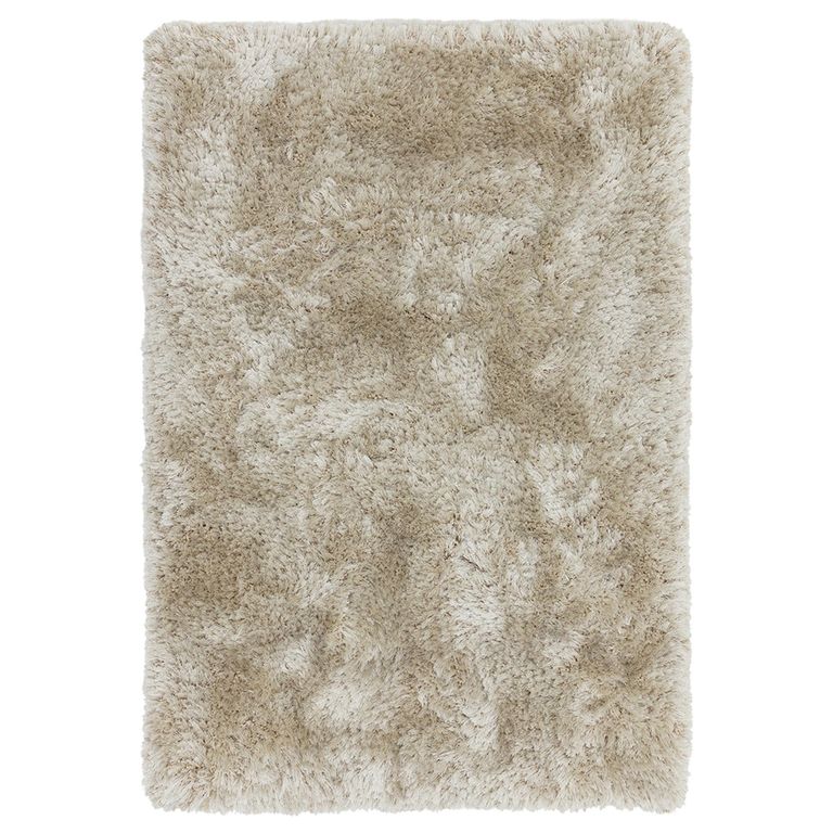 Cosy Textures Plush Rug - Pearl - Sizes Available