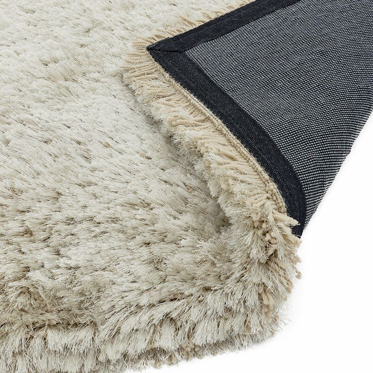 Cosy Textures Plush Rug - Pearl - Sizes Available