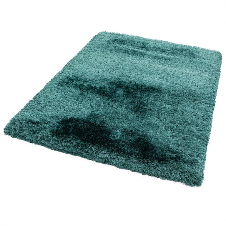 Cosy Textures Plush Rug - Petrol - Sizes Available