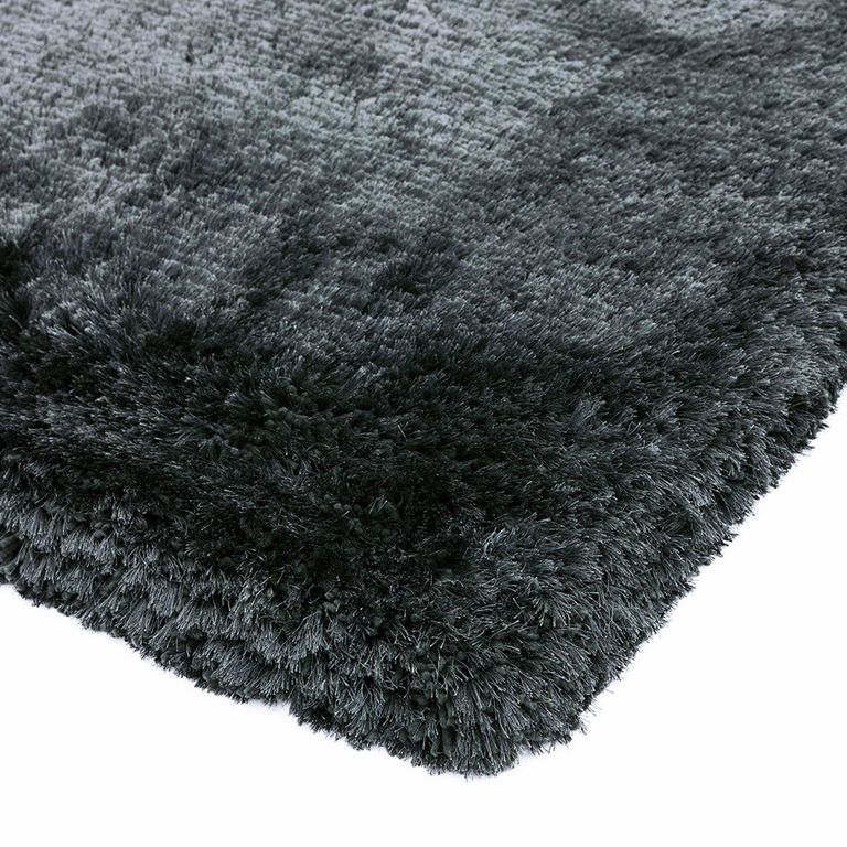 Cosy Textures Plush Rug - Slate - Sizes Available