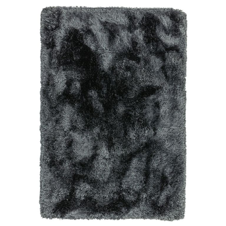 Cosy Textures Plush Rug - Slate - Sizes Available