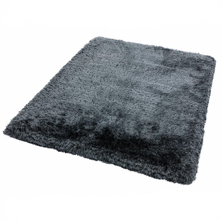 Cosy Textures Plush Rug - Slate - Sizes Available
