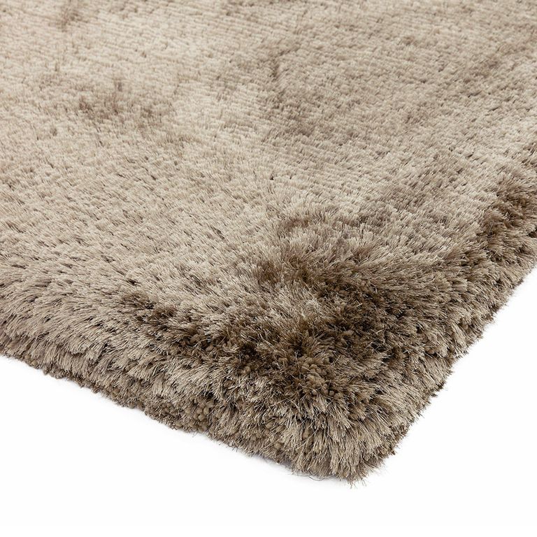 Cosy Textures Plush Rug - Taupe - Sizes Available