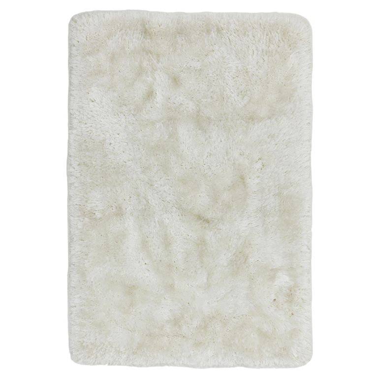Cosy Textures Plush Rug - White - Sizes Available
