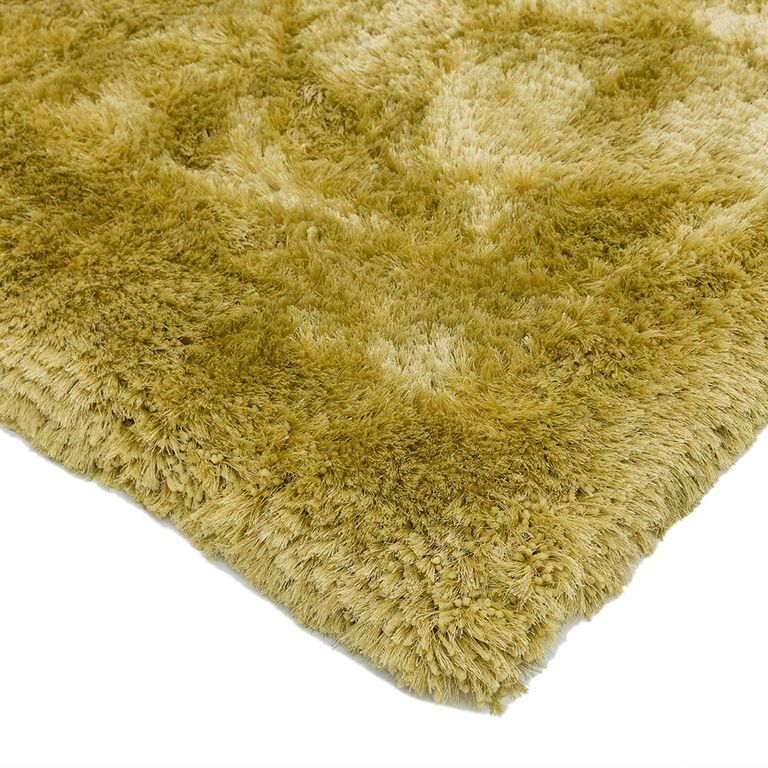 Cosy Textures Plush Rug - Yellow - 200cm x 300cm
