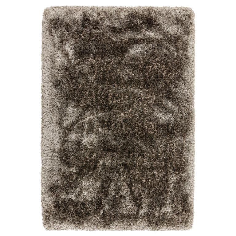 Cosy Textures Plush Rug - Zinc - Sizes Available