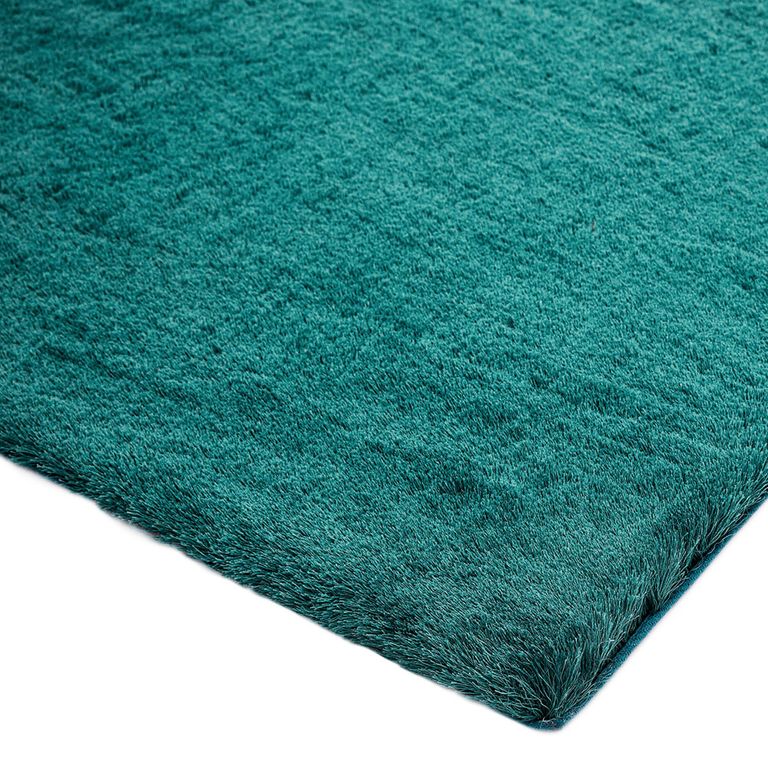Cosy Textures Whisper Rug - Dark Teal - Sizes Available