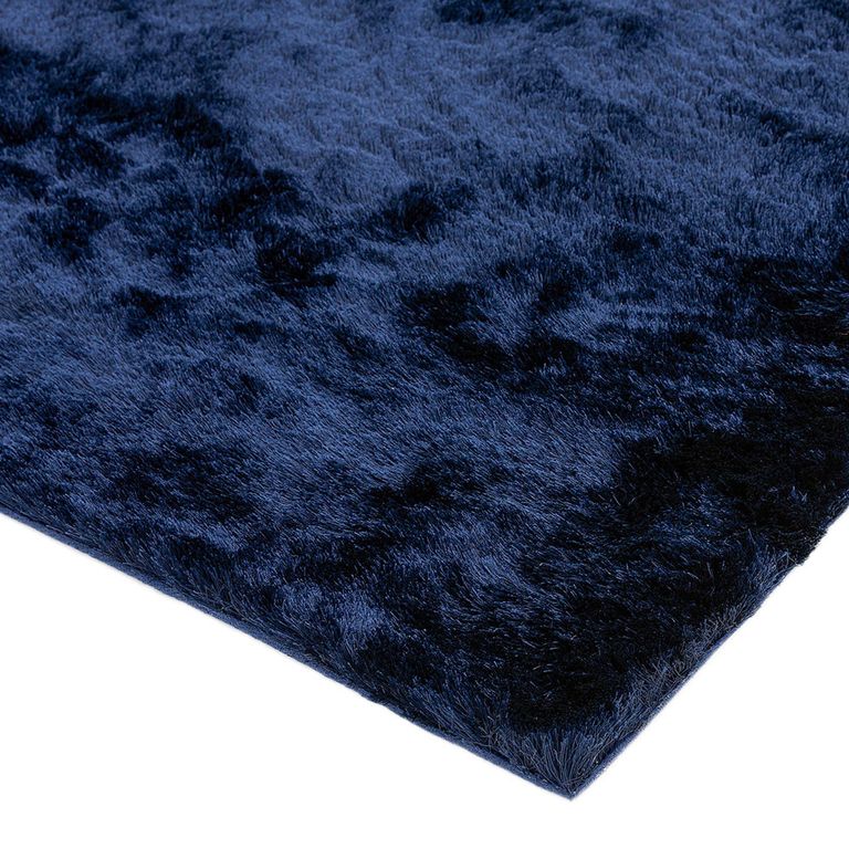 Cosy Textures Whisper Rug - Navy Blue - Sizes Available