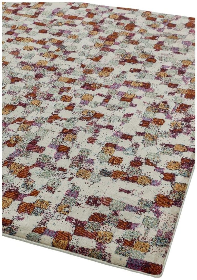 Easy Amelie Rug - Pixel - AM09 - Multi Colour - Sizes Available