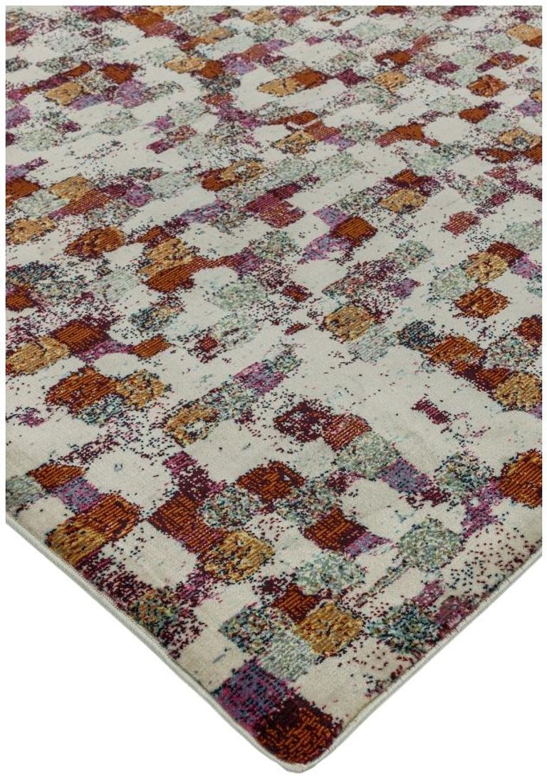 Easy Amelie Rug - Pixel - AM09 - Multi Colour - Sizes Available