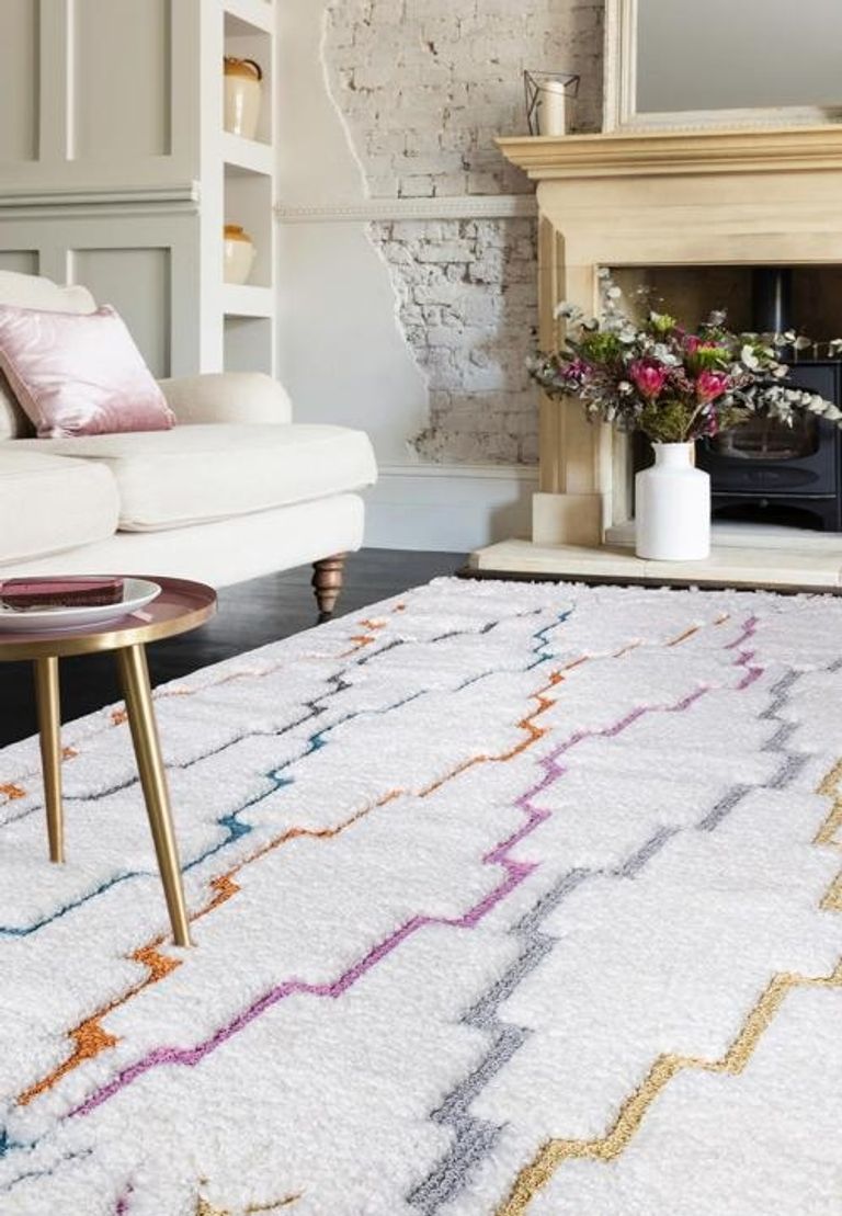 Easy Ariana Rug - Trellis - AR01 - Multi Colour - Sizes Available