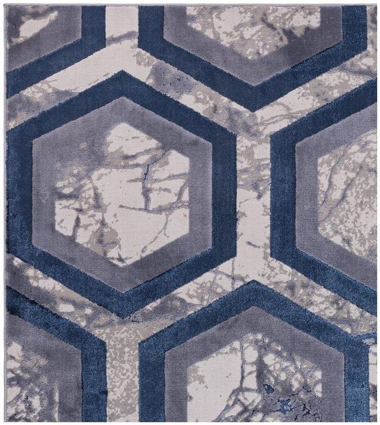 Easy Aurora Rug - Hexagon - AU19 - Sizes Available