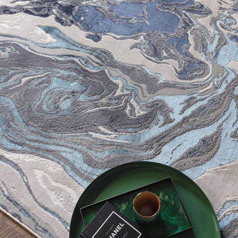 Easy Aurora Rug - Ocean - AU18 - Sizes Available