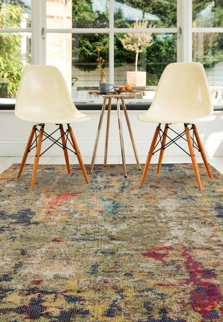 Easy Colores Rug - Cloud Gardenia - CO01 - Multi Colour - Sizes Available