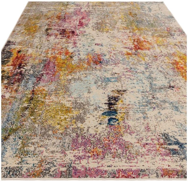 Easy Colores Rug - Cloud Pixel - CO07 - Multi Colour - Sizes Available