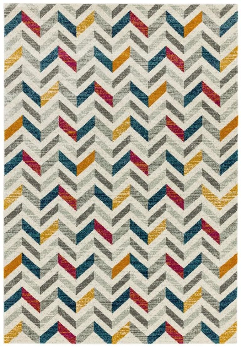 Easy Colt Rug - Chevron - CL06 - Multi Colour - Sizes Available