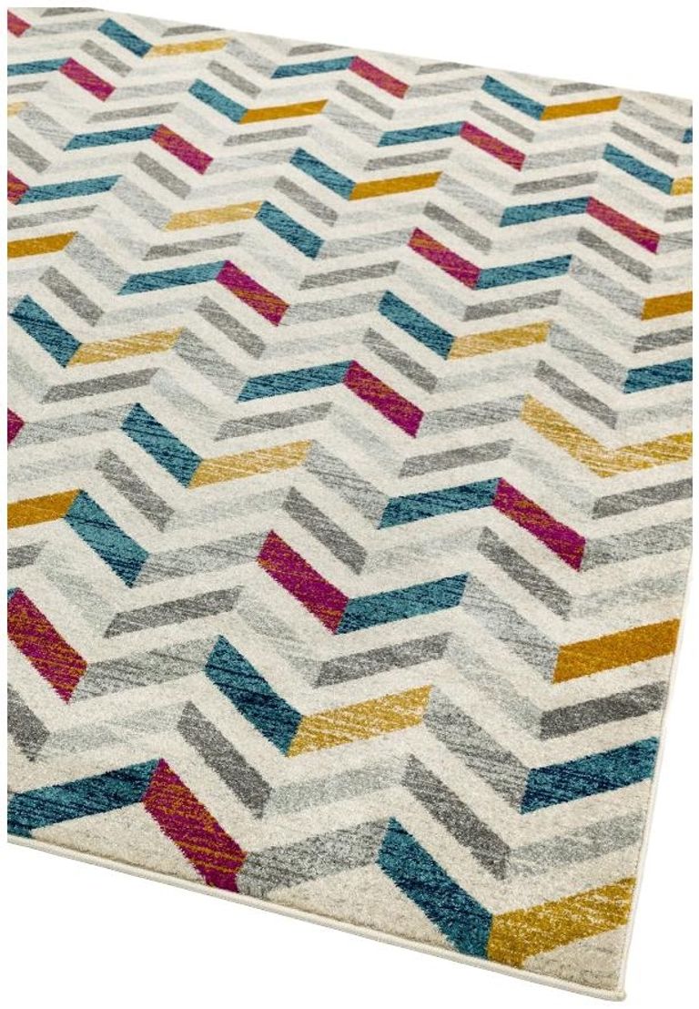 Easy Colt Rug - Chevron - CL06 - Multi Colour - Sizes Available