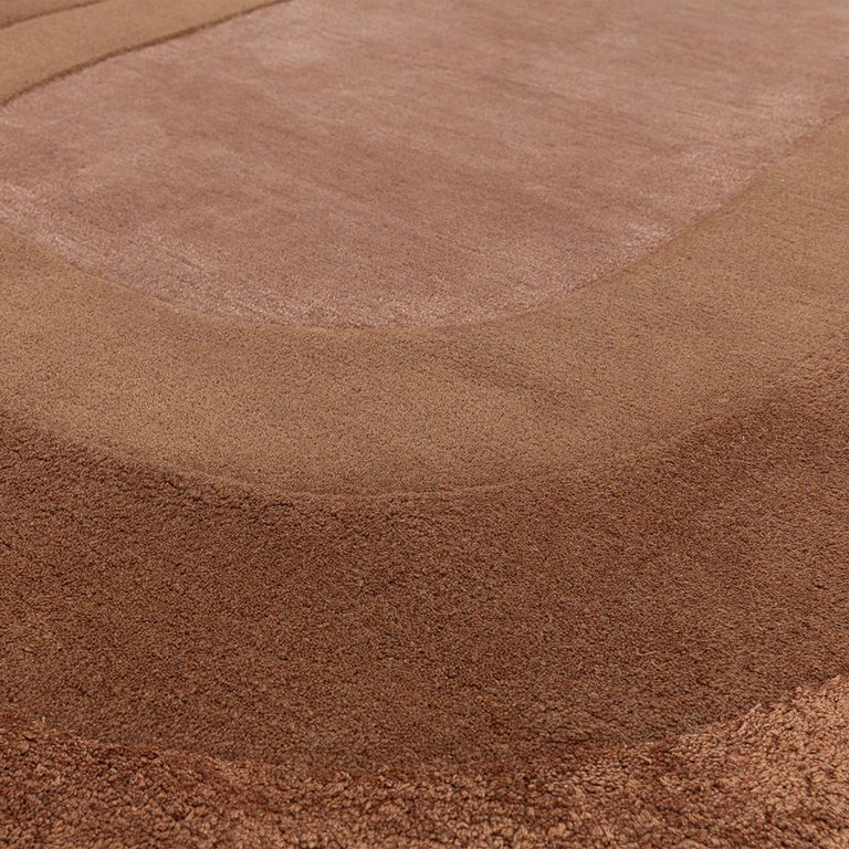 Easy Halo Rug - Clay - Sizes Available