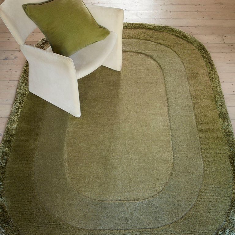 Easy Halo Rug - Sage - Sizes Available