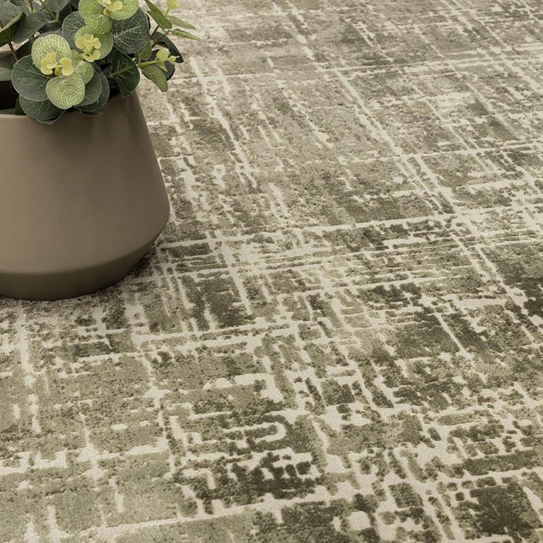 Easy Kuza Rug - Abstract - Green - Sizes Available