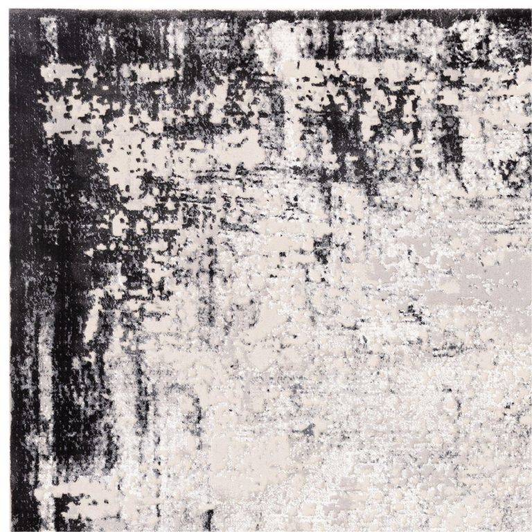 Easy Kuza Rug - Border - Grey - Sizes Available