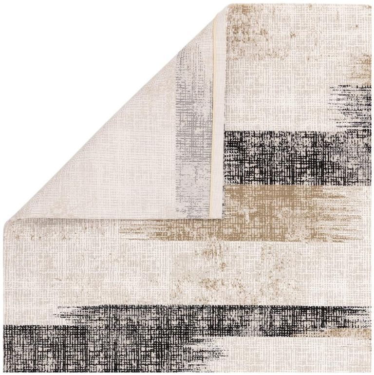 Easy Kuza Rug - Lines - Beige - Sizes Available