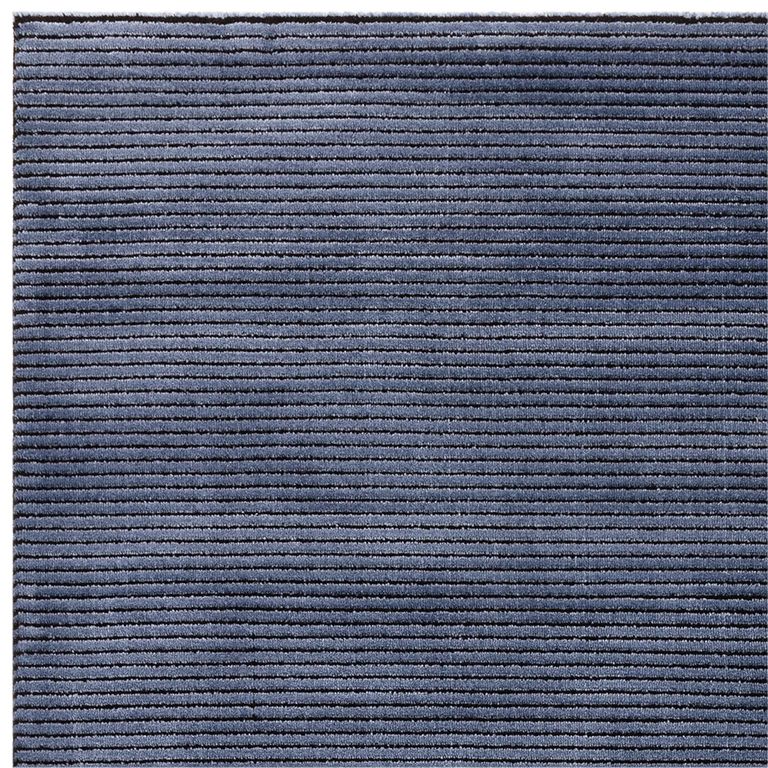 Easy Kuza Rug - Plain Stripe - Navy - Sizes Available