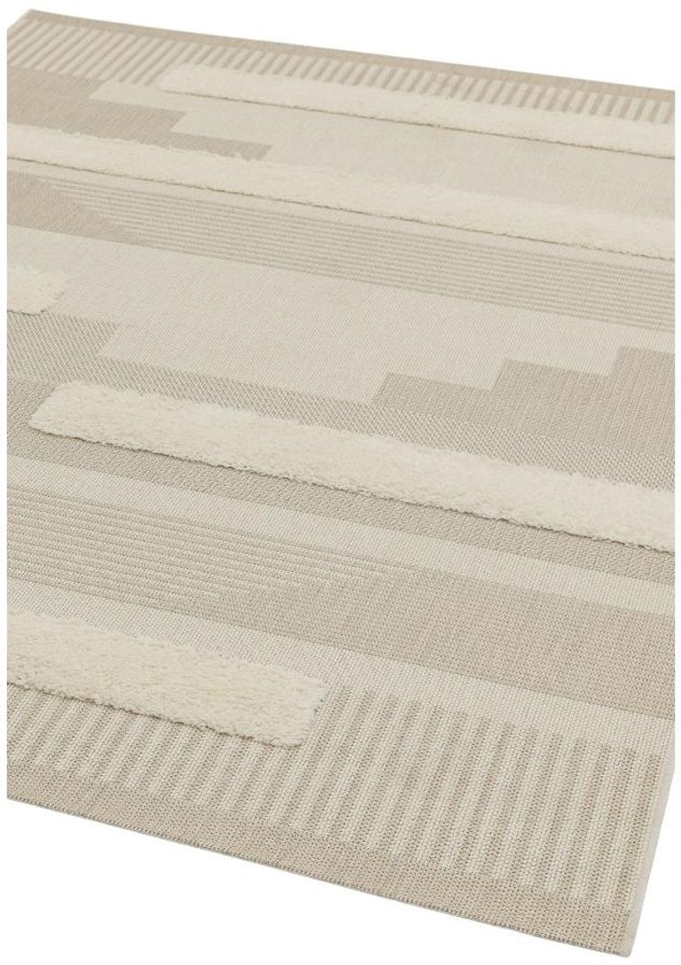 Easy Monty Rug - Geometric - MN06 - Natural and Cream - Sizes Available