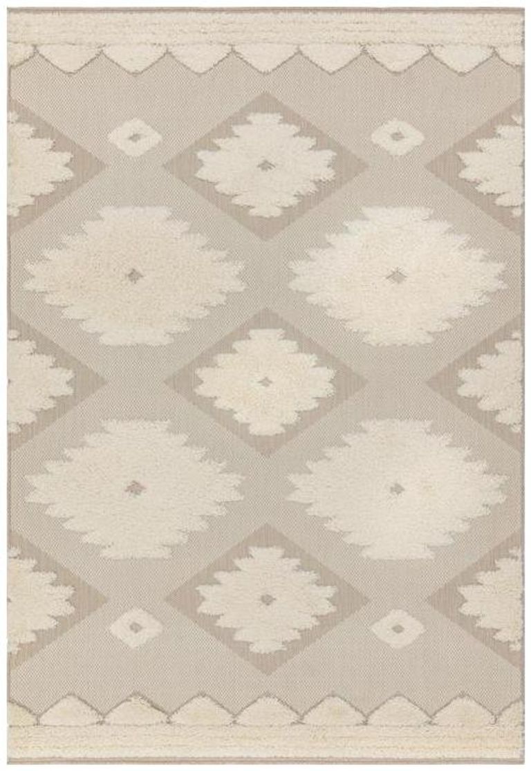Easy Monty Rug - Tribal - MN02 - Natural and Cream - Sizes Available