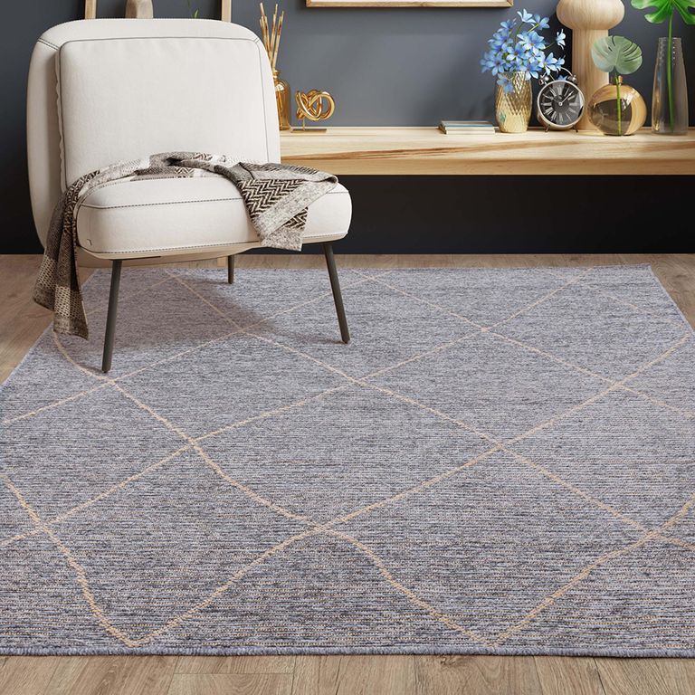 Easy Mulberry Rug - Ice Blue - Sizes Available