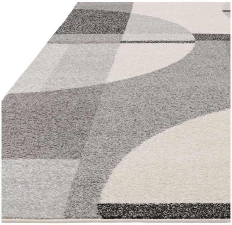 Easy Muse Rug - Art Deco - MU20 - Grey - 80cm x 150cm
