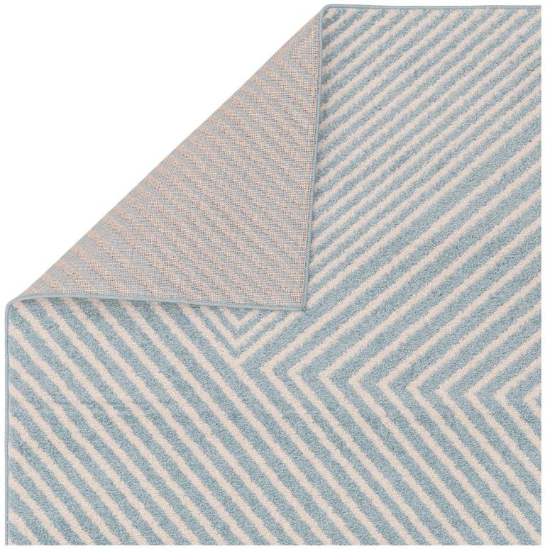Easy Muse Rug - Cross - MU19 - Blue - Sizes Available