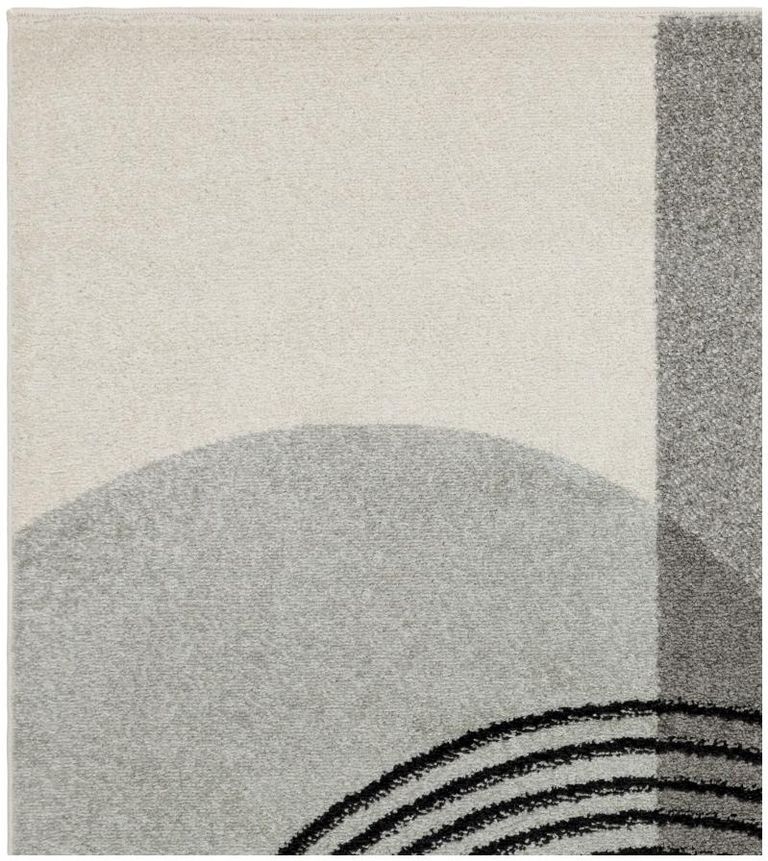 Easy Muse Rug - Retro - MU14 - Grey - Sizes Available